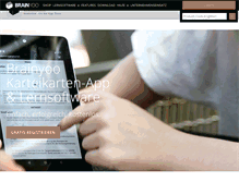 Tablet Screenshot of brainyoo.de